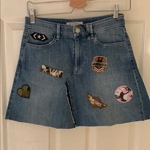GUESS Denim Skirt Size 26 New